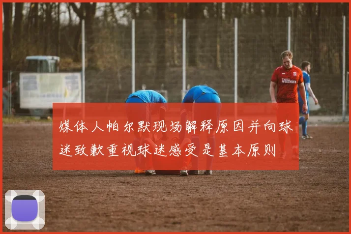 媒体人帕尔默现场解释原因并向球迷致歉重视球迷感受是基本原则